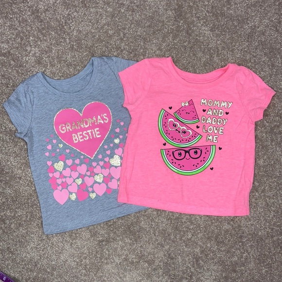 5/$20 TCP 12/18m grandma mommy daddy tshirts